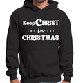 Mens Graphic Hoodie Keep Christ in Christmas - Christian Holiday