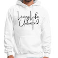 Mens Graphic Hoodie Living Life Unlimited
