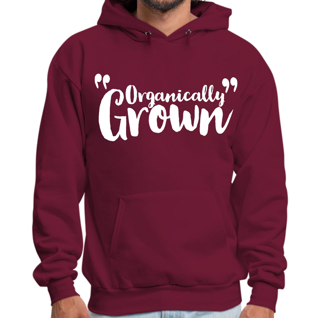 Mens Graphic Hoodie Organically Grown - Affirmation Inspiration