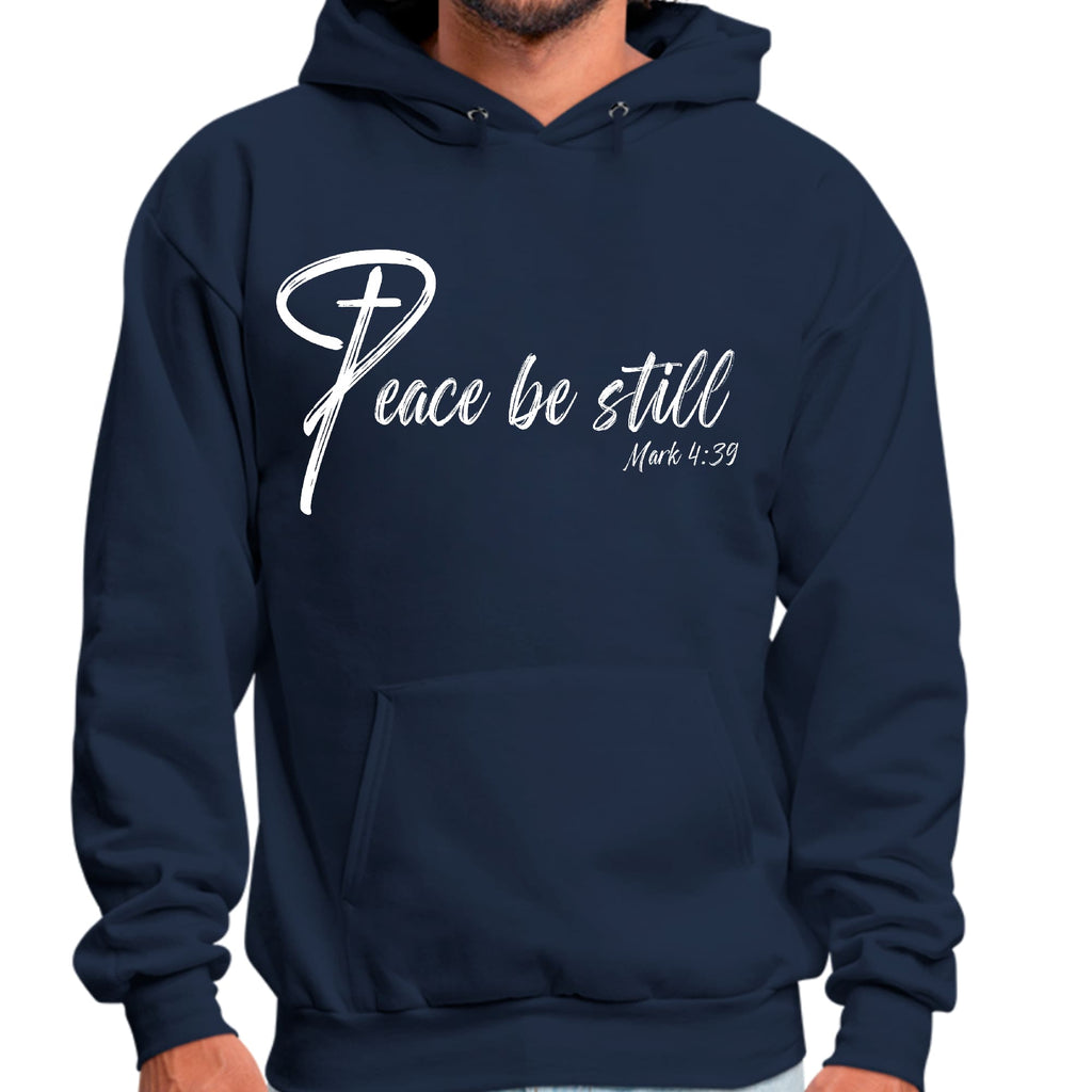 Mens Graphic Hoodie Peace be Still