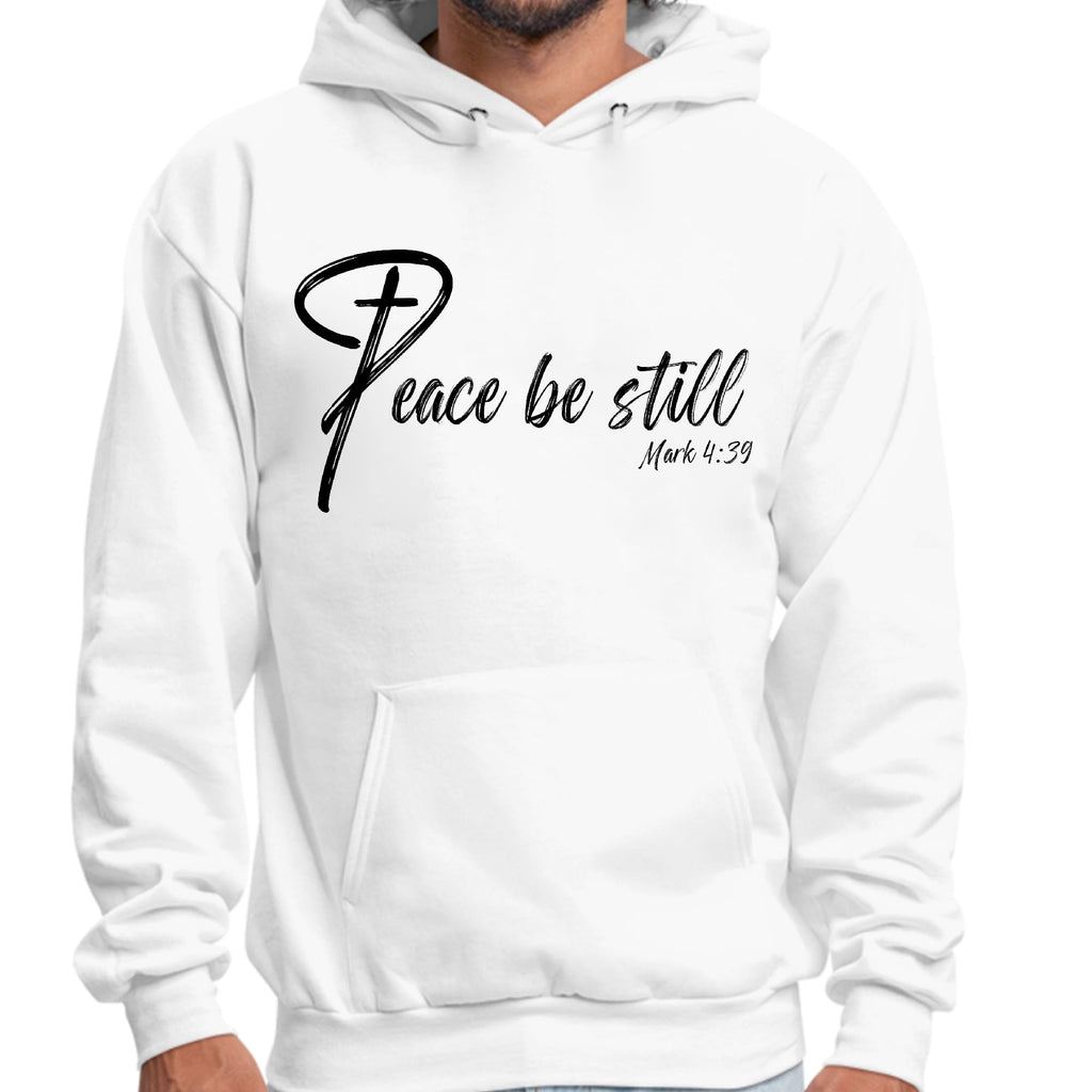 Mens Graphic Hoodie Peace be Still