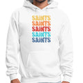 Mens Graphic Hoodie Saints Colorful Art Illustration