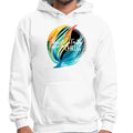 Mens Graphic Hoodie Strength in Faith - Courage in Christ