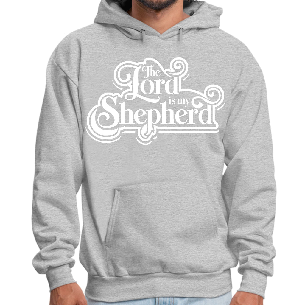 Mens Graphic Hoodie the Lord is my Shepherd