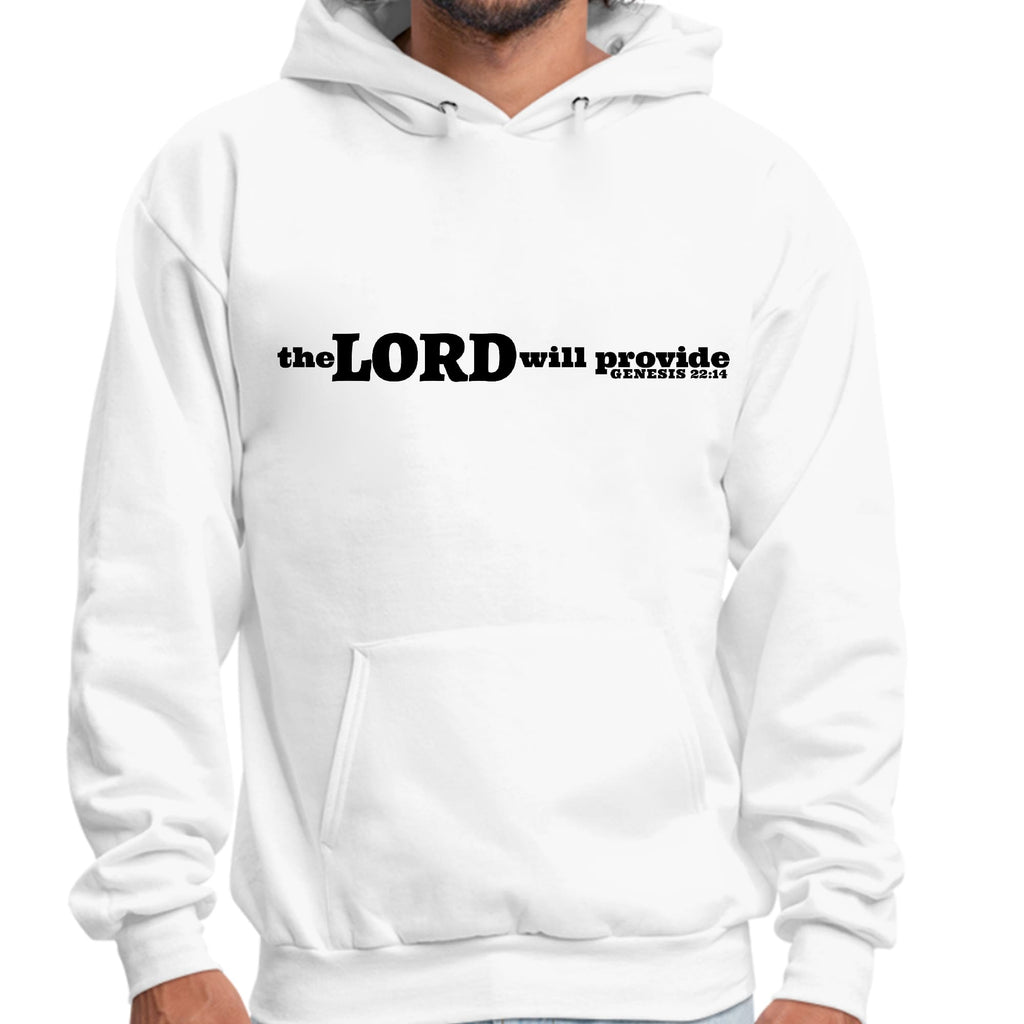 Mens Graphic Hoodie the Lord will Provide Print