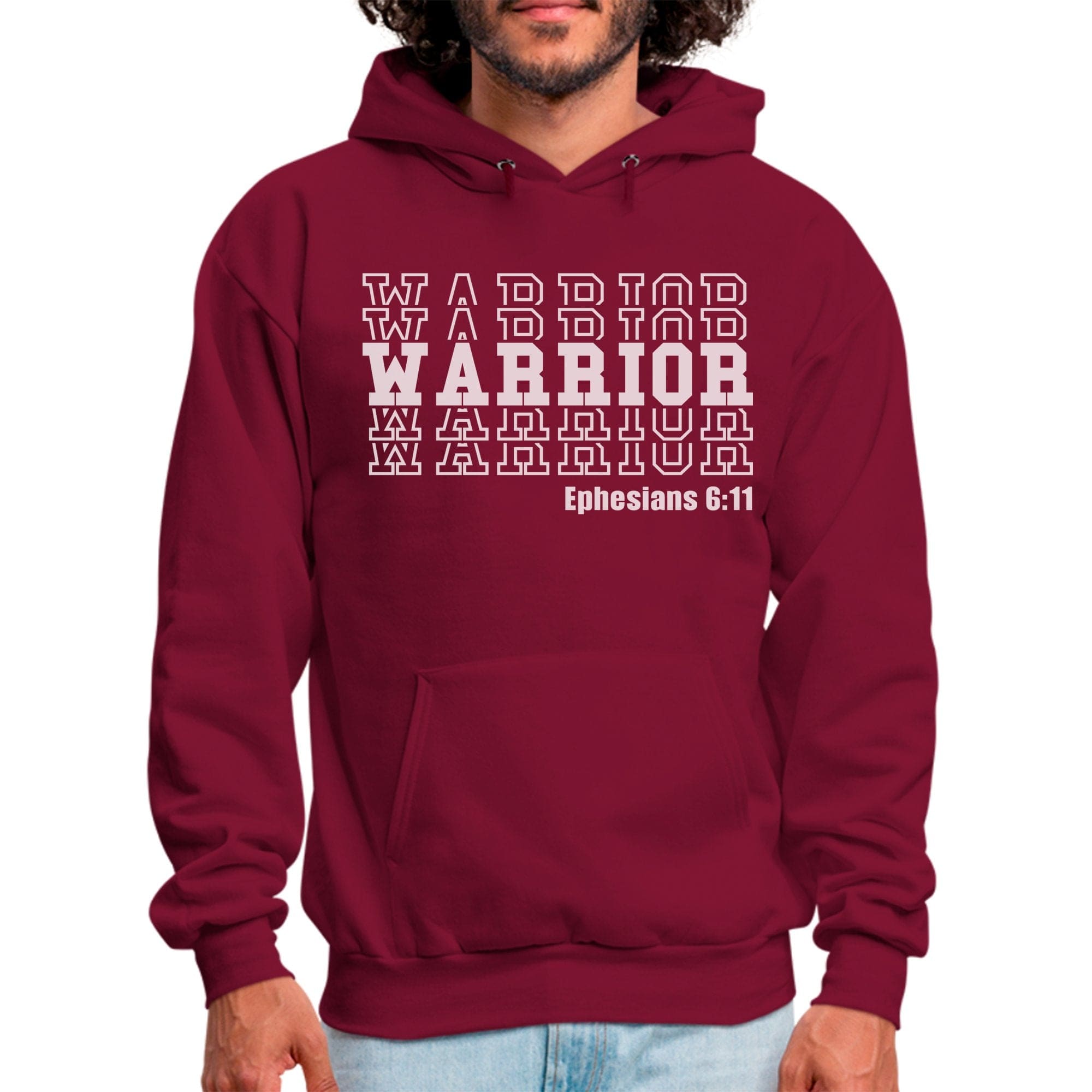 Mens Graphic Hoodie - Warrior