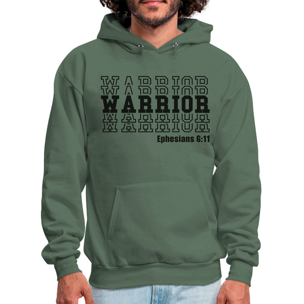 Mens Graphic Hoodie - Warrior