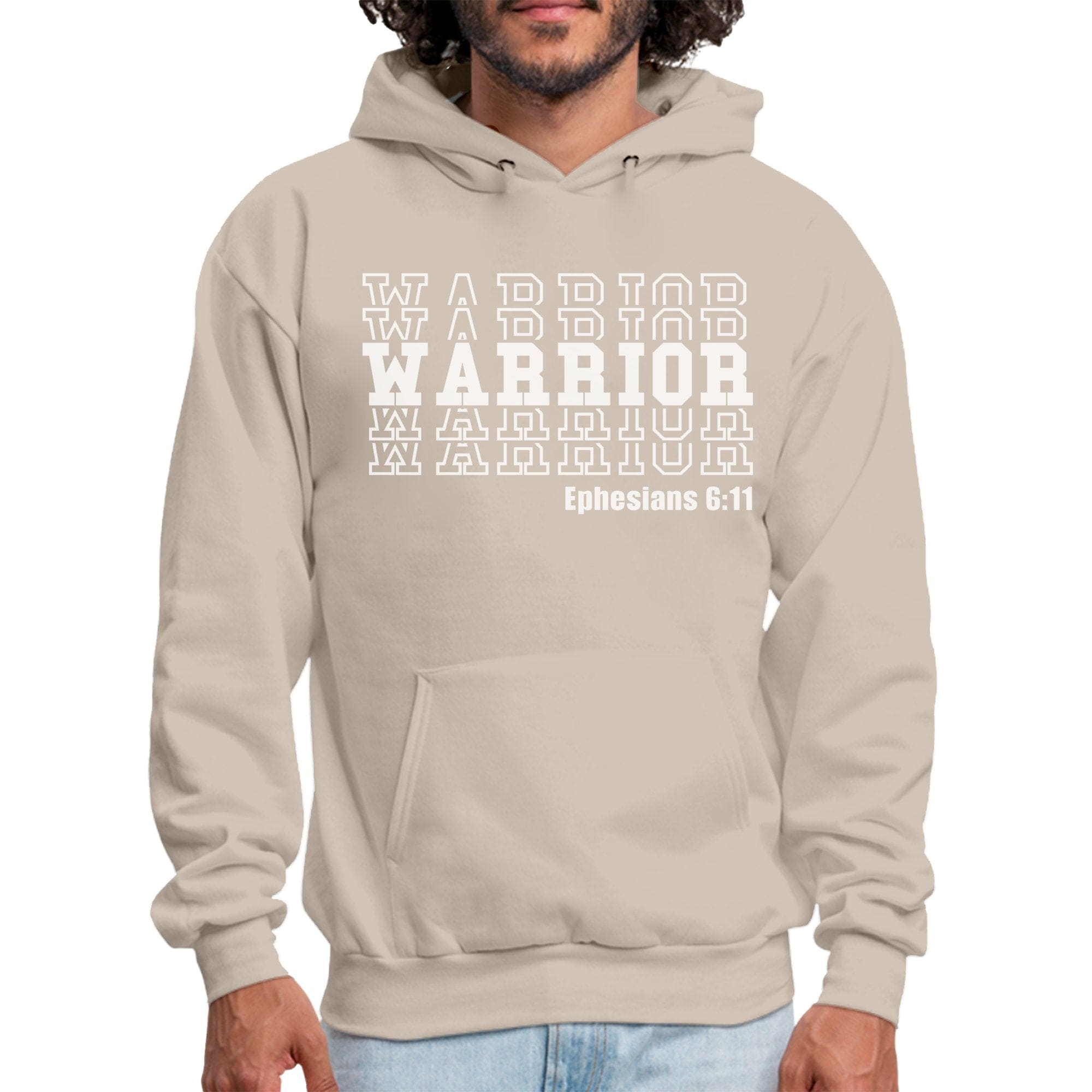 Mens Graphic Hoodie - Warrior