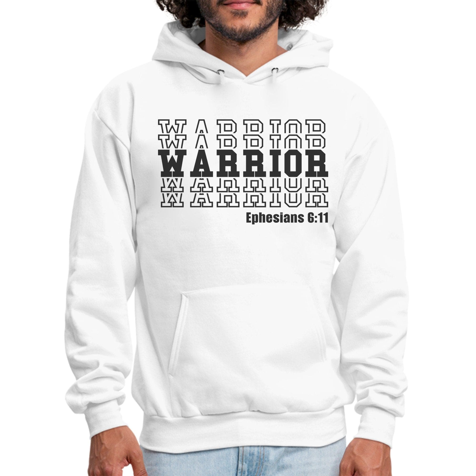 Mens Graphic Hoodie - Warrior