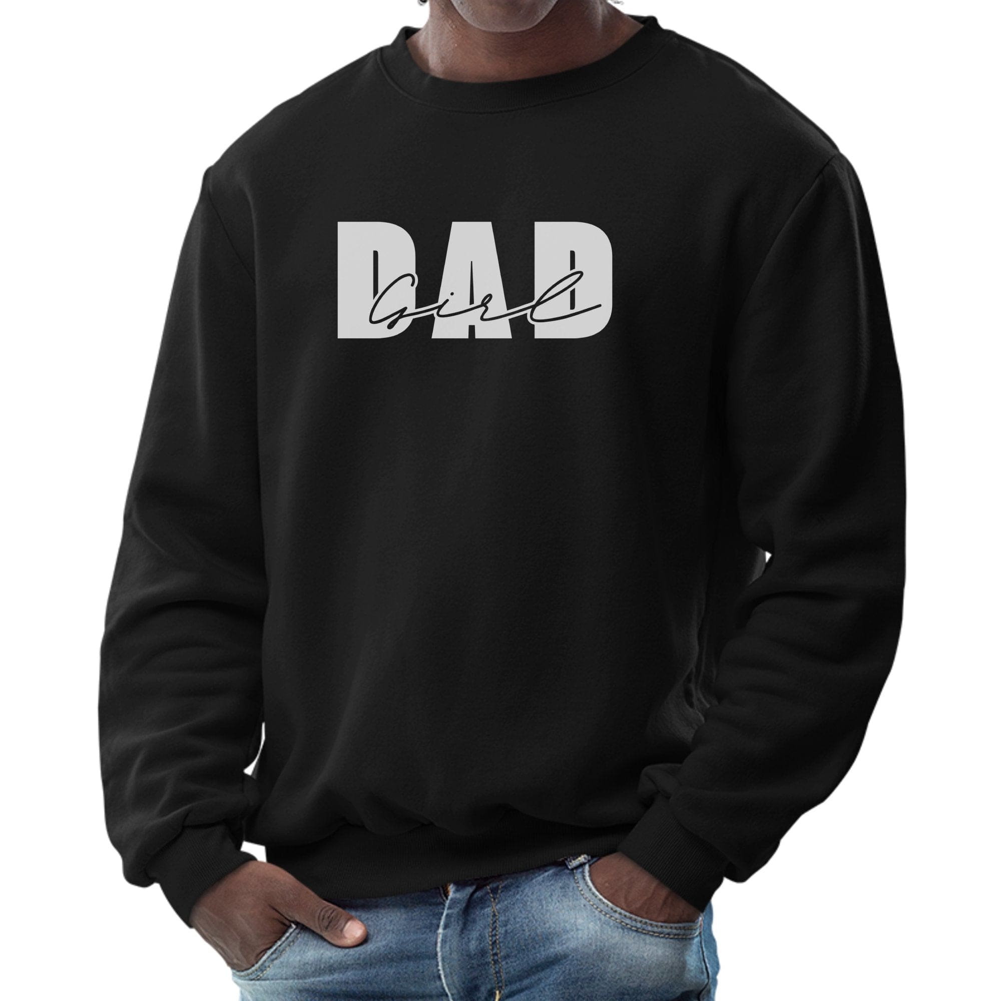 Mens Graphic Sweatshirt - Girl Dad