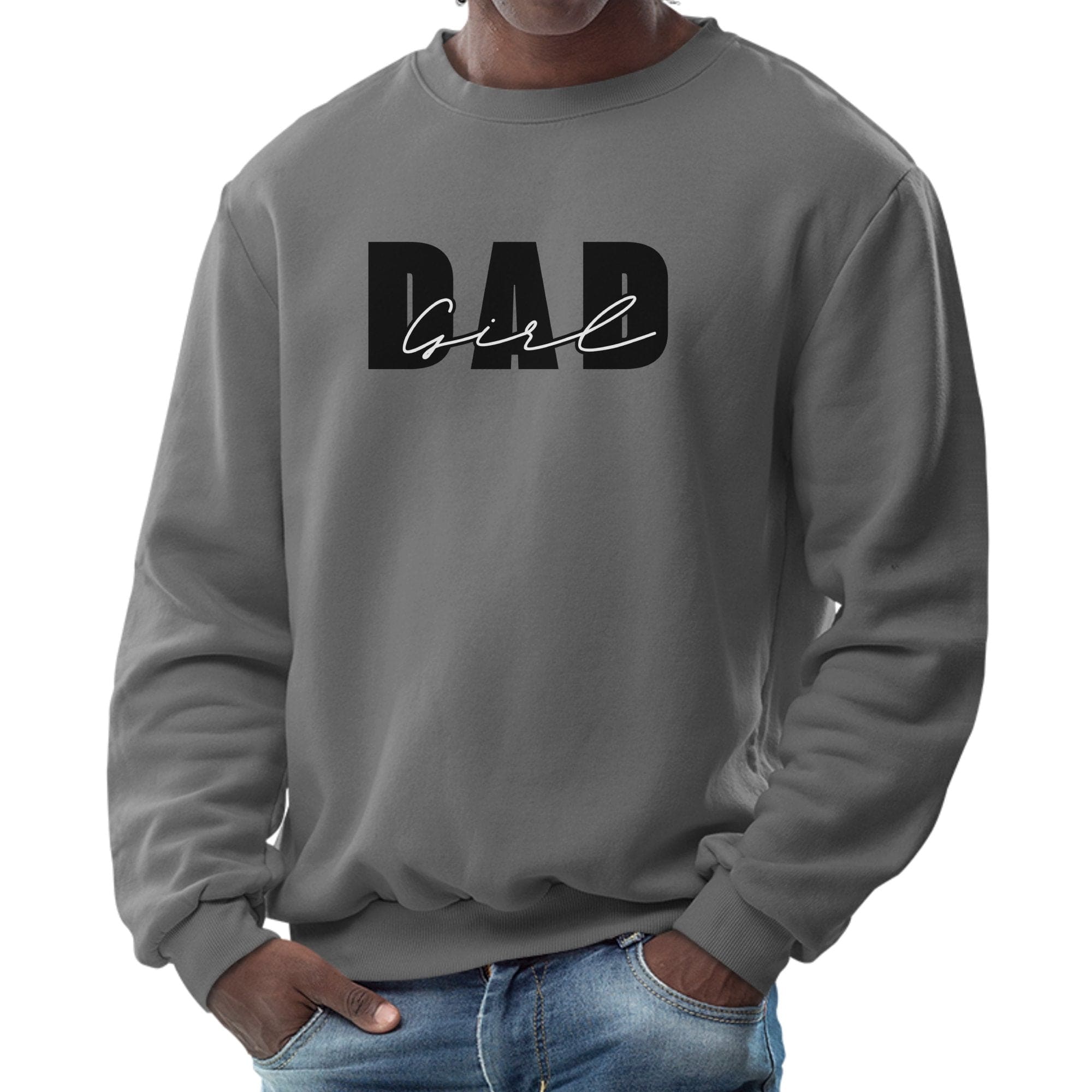 Mens Graphic Sweatshirt - Girl Dad
