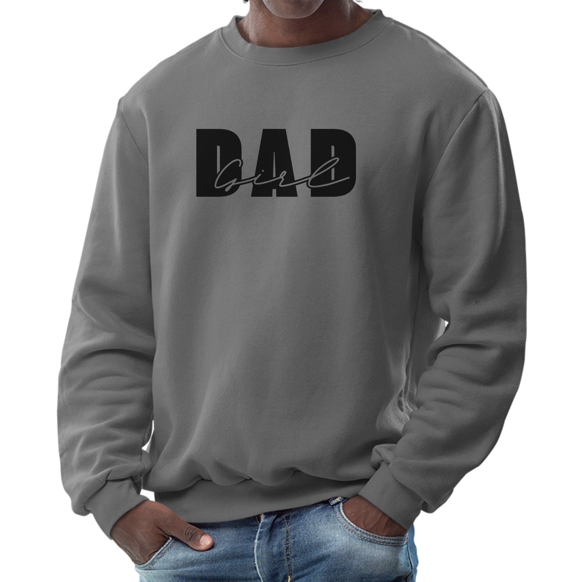Mens Graphic Sweatshirt - Girl Dad