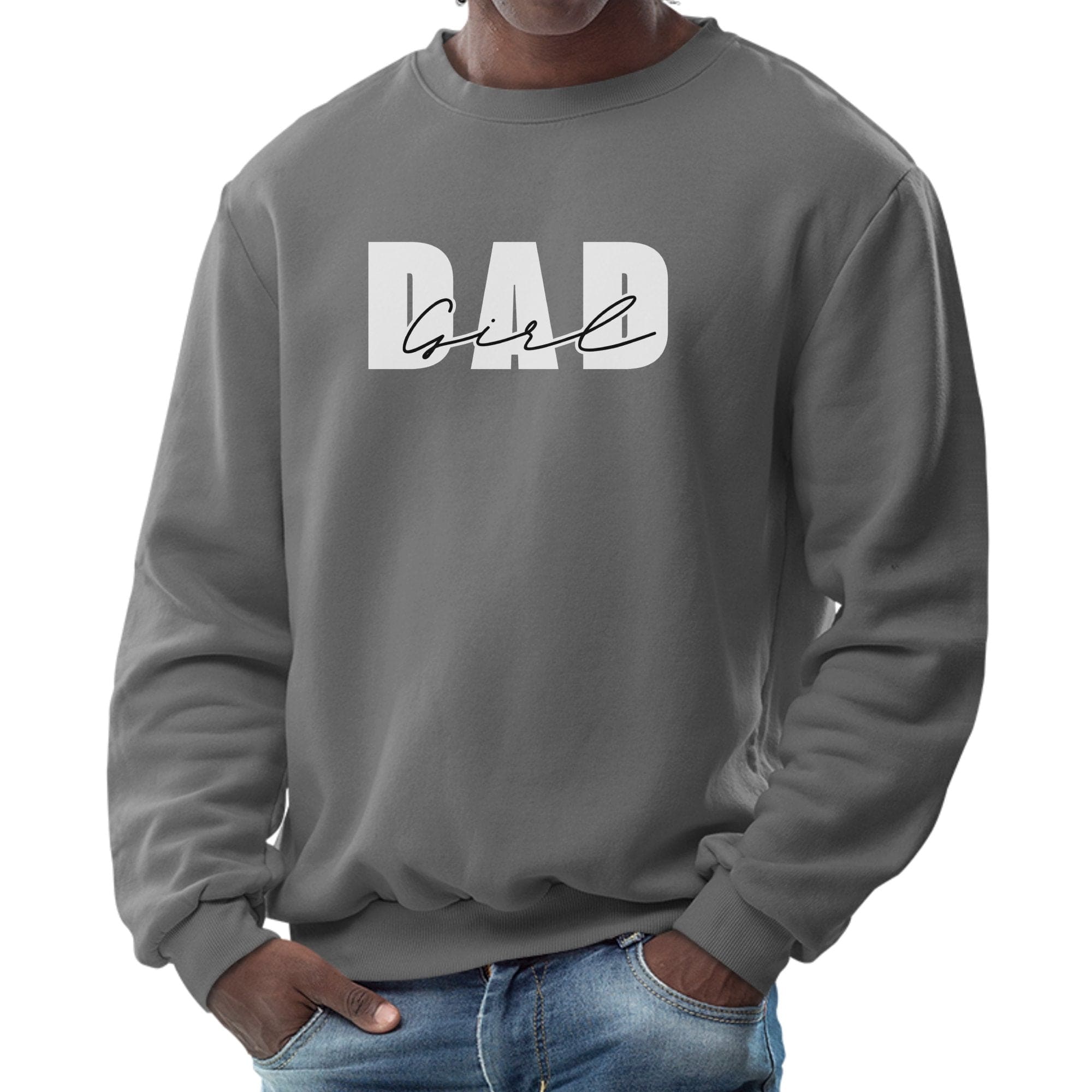 Mens Graphic Sweatshirt - Girl Dad