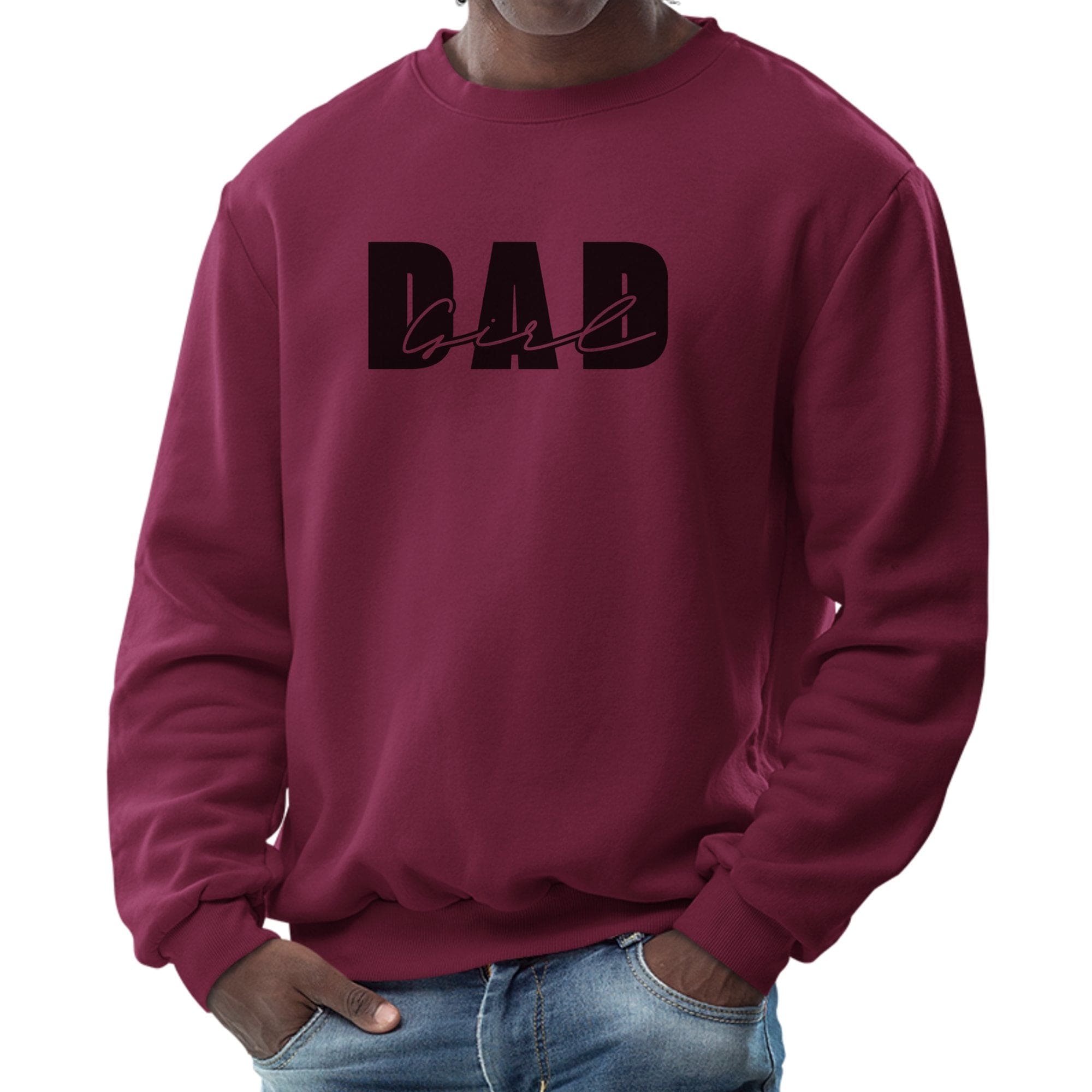 Mens Graphic Sweatshirt - Girl Dad