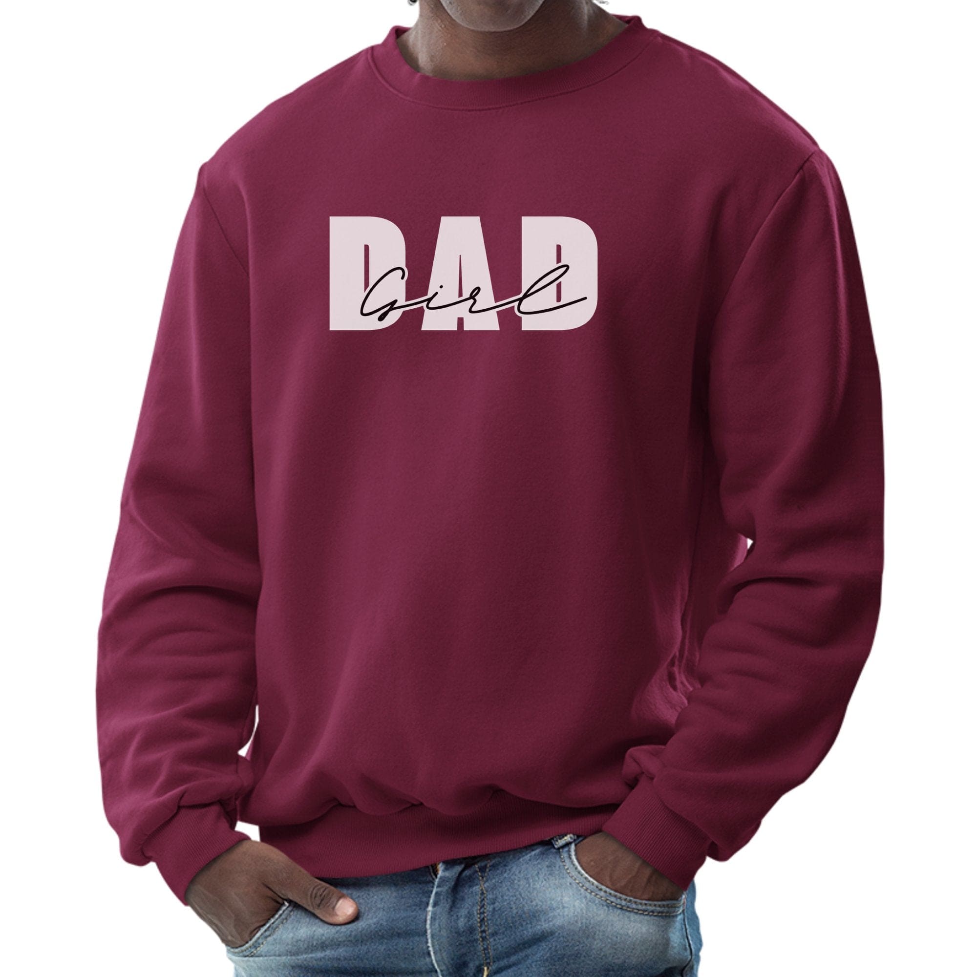 Mens Graphic Sweatshirt - Girl Dad
