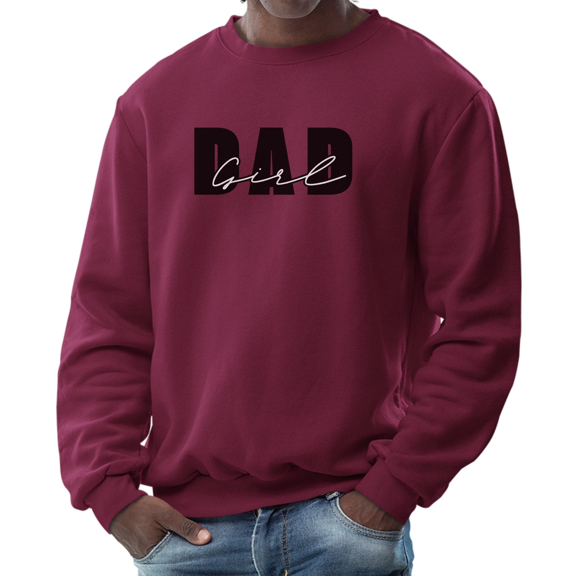 Mens Graphic Sweatshirt - Girl Dad