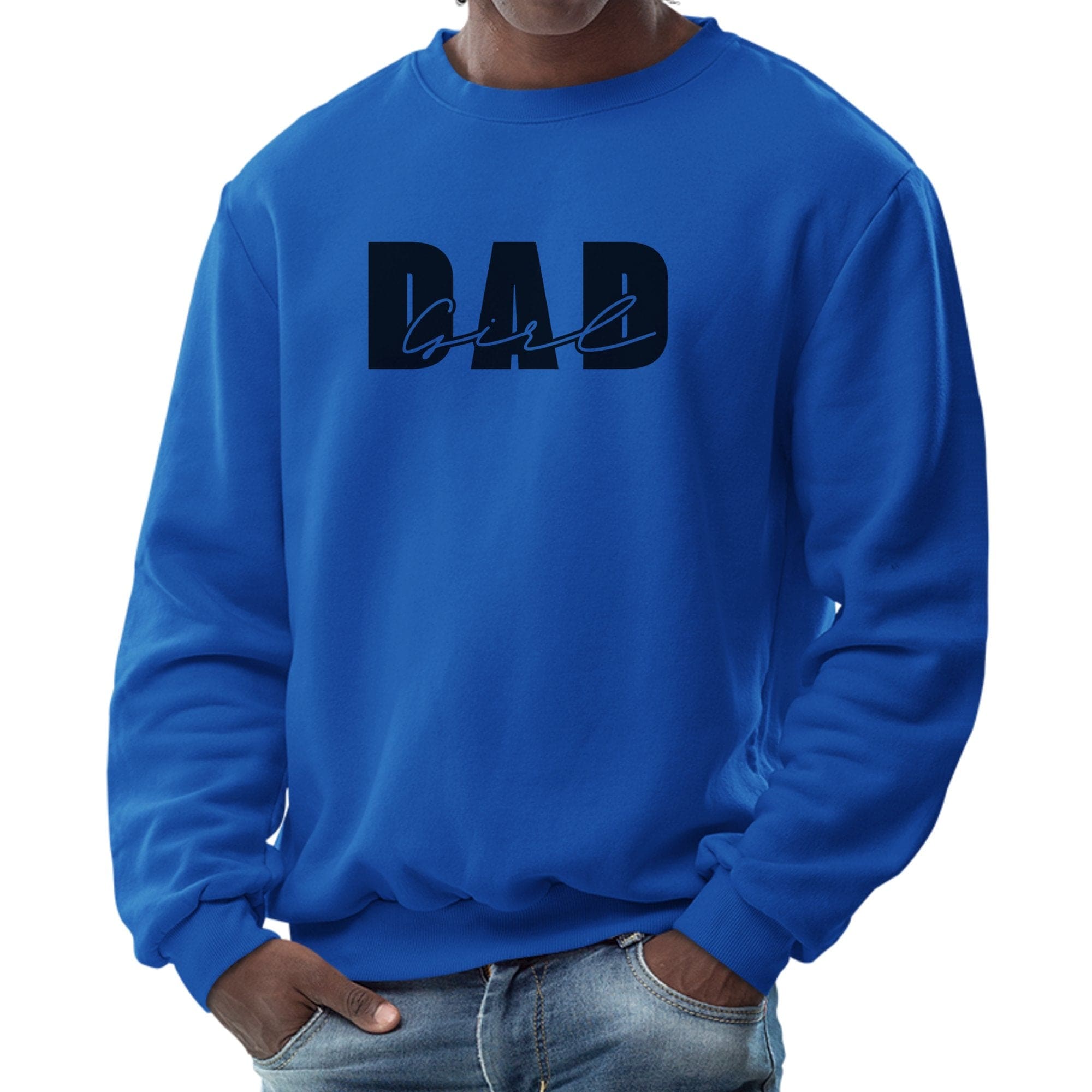 Mens Graphic Sweatshirt - Girl Dad