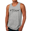 Mens Graphic Tank Top #blessed