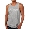 Mens Graphic Tank Top #blessed