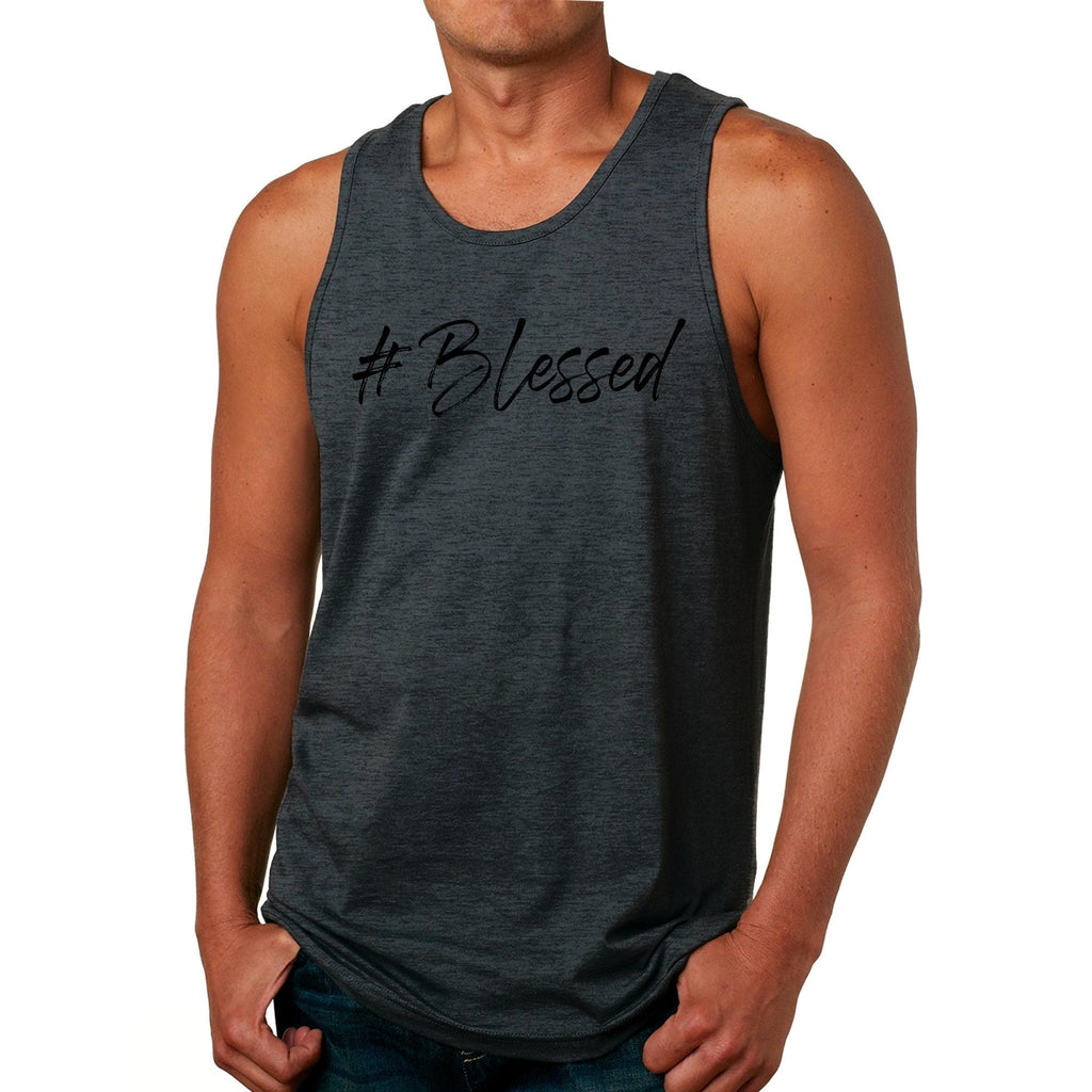 Mens Graphic Tank Top #blessed
