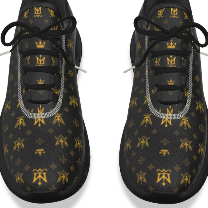 Munsieur Men's Lightweight Running Shoes with Luxury Design