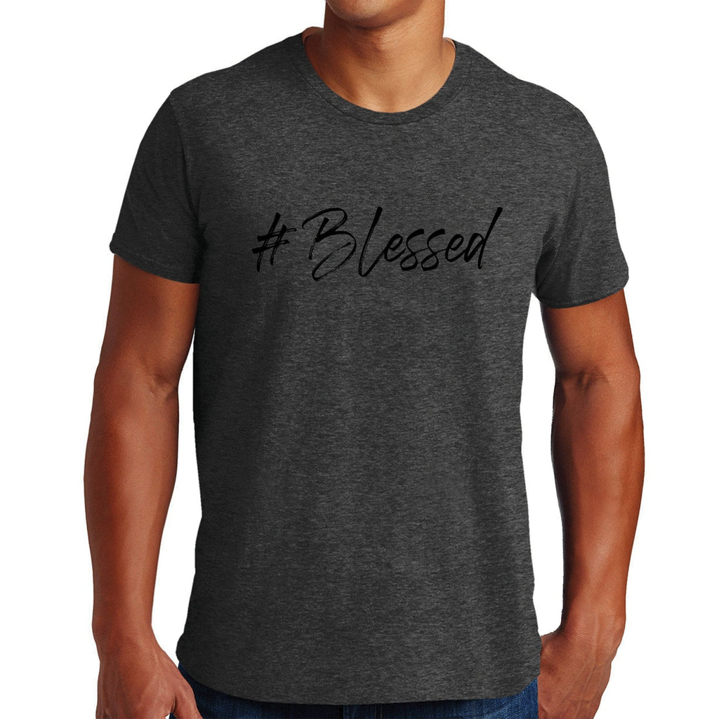 Mens Short Sleeve Graphic T-shirt #blessed