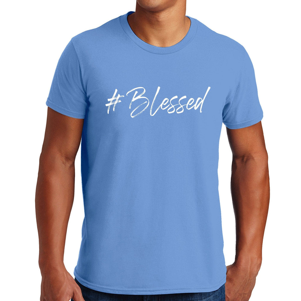 Mens Short Sleeve Graphic T-shirt #blessed