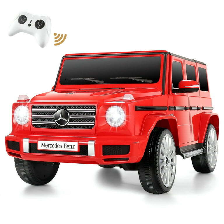 Mercedes Benz G500 12V Ride On Car for Kids with Remote Control and Music Player