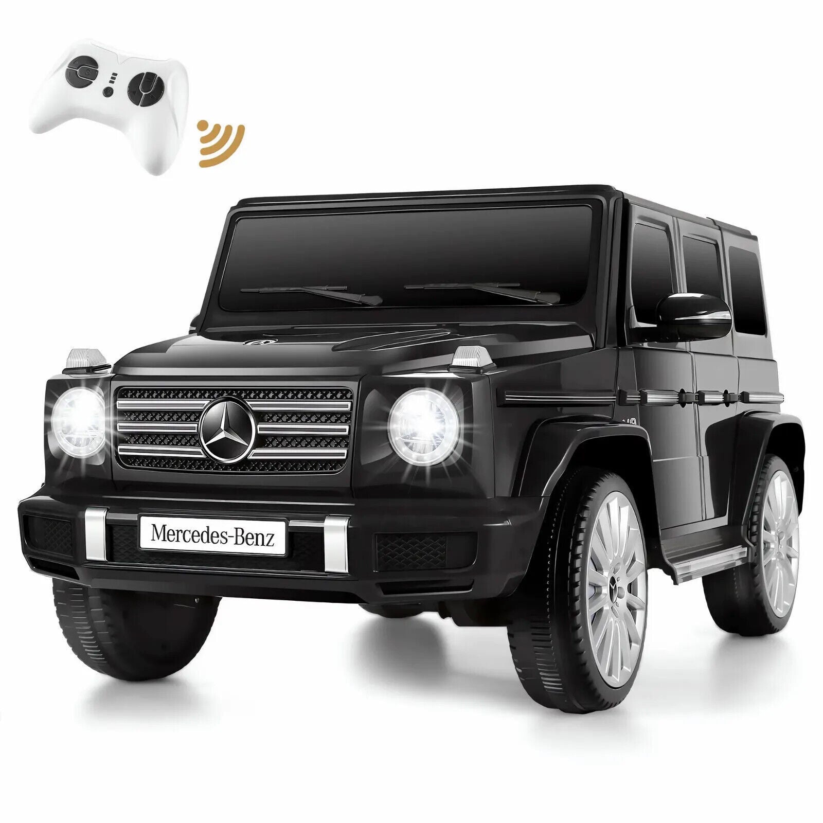 Mercedes-Benz G500 4WD Kids Ride-On Car with Remote Control - 3 Speeds in 1