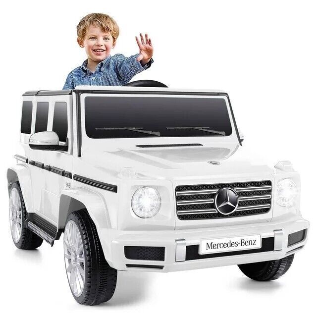 Mercedes-Benz G500 4WD Kids Ride-On Car with Remote Control - Officially Licensed 12V Model