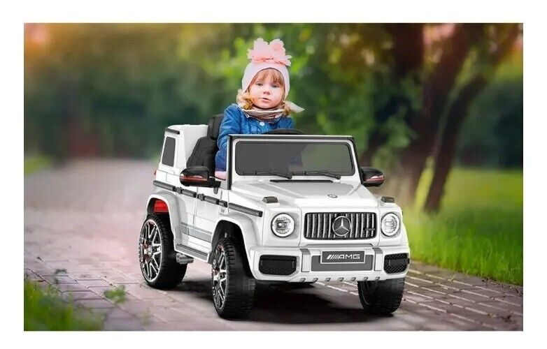 Mercedes-Benz G63 Licensed Ride-On Car with Remote Control and LED Headlights - 12V Power for Endless Fun!