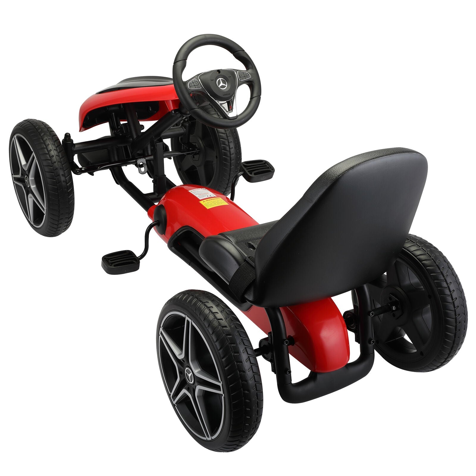 Mercedes Benz Licensed Electric Go Kart for Kids with Horn and Music