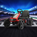 Mercedes Benz Licensed Go Kart for Kids with Horn and Music - Red, Ages 3+
