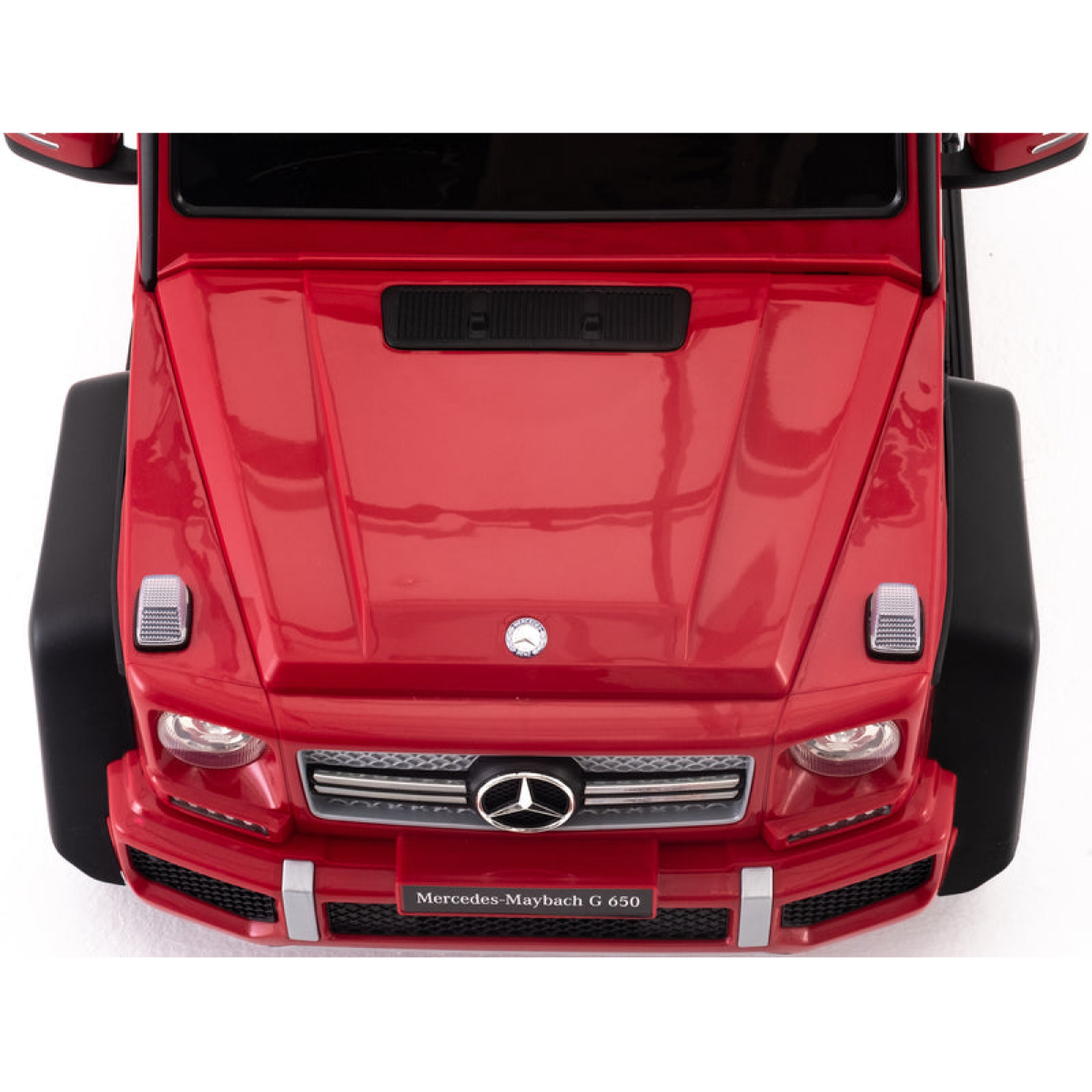 Mercedes G Wagon Ride On Car with Music, Rubber Wheels, LED Lights, and Remote Control