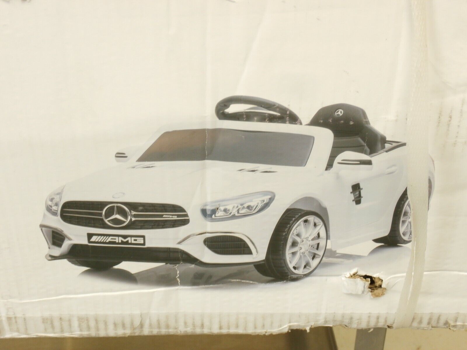 Mercedes SL-63 Kids Ride-On Toy Car - Black by Best Ride On Cars