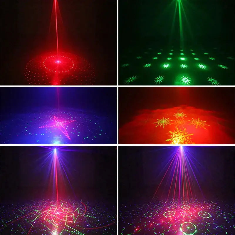 Mini rgb laser light projector – living room party lamp