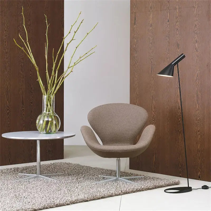 Minimalist black decorbites adjustable led floor lamp for living room