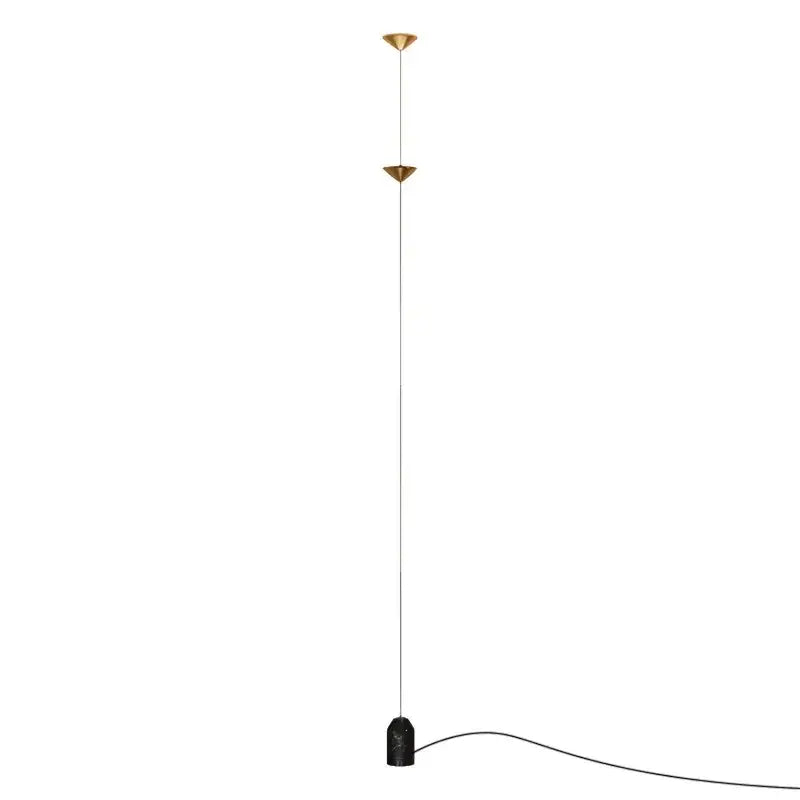 Minimalist black decorbites cone design floor lamp living room light