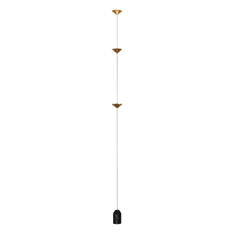 Minimalist black decorbites cone design floor lamp living room light