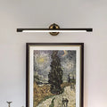 Minimalist black & gold led wall sconce bedroom 110v-120v light