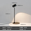 Minimalist black induction dimming floor lamp for living room