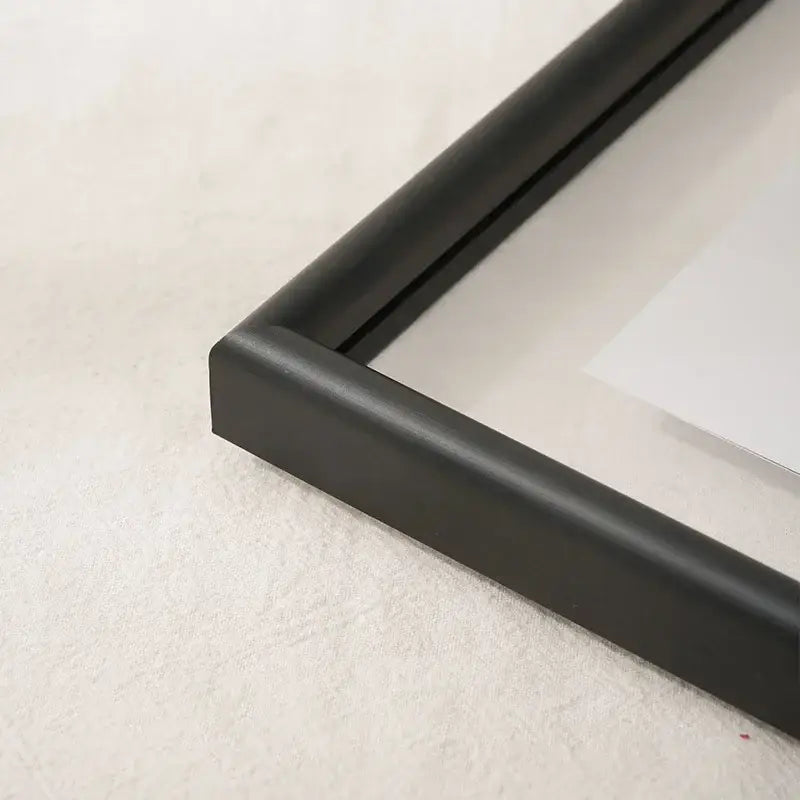 Minimalist black mademoiselle hangable picture frame bedroom art