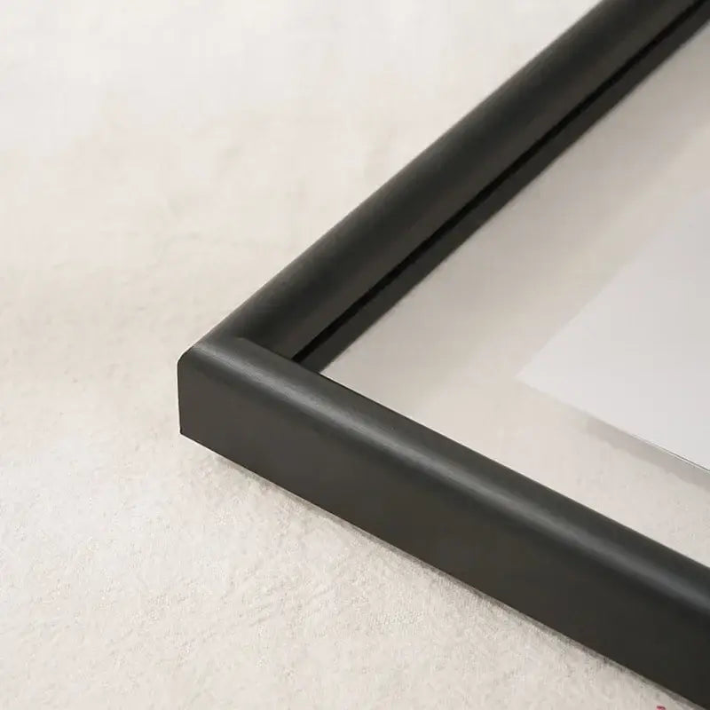 Minimalist black mademoiselle hangable picture frame bedroom art