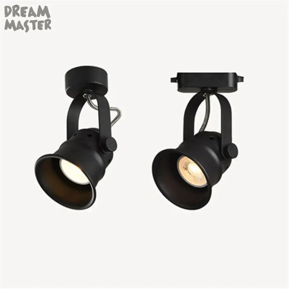 Minimalist black matte led ceiling spotlight – kitchen gu10 5w led