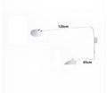 Minimalist black wall lamp living room adjustable two arm light