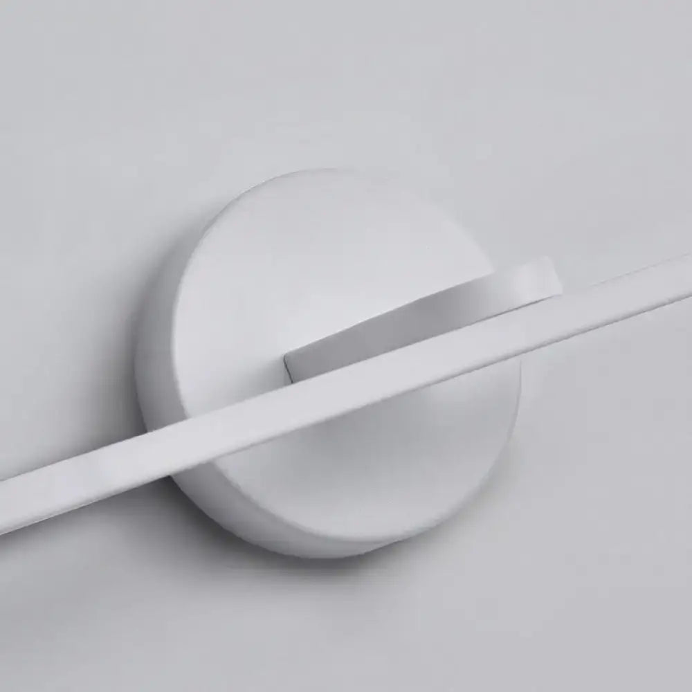 Minimalist brass elliptical wall light for bathroom sconce fixture
