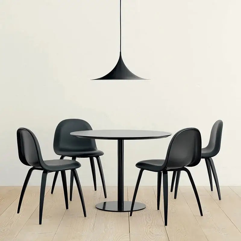 Minimalist copper horn chandelier pendant light for dining room
