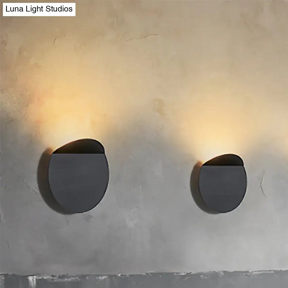 Minimalist copper sconce light – bedroom wall mount led bulb