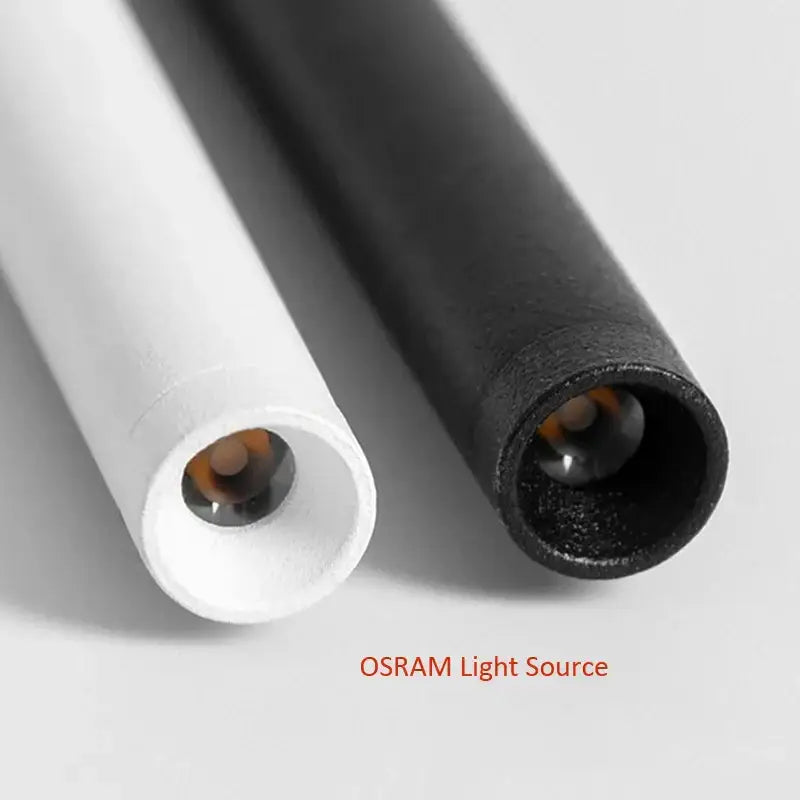 Minimalist decorbites black slim led pendant lamp dining room light