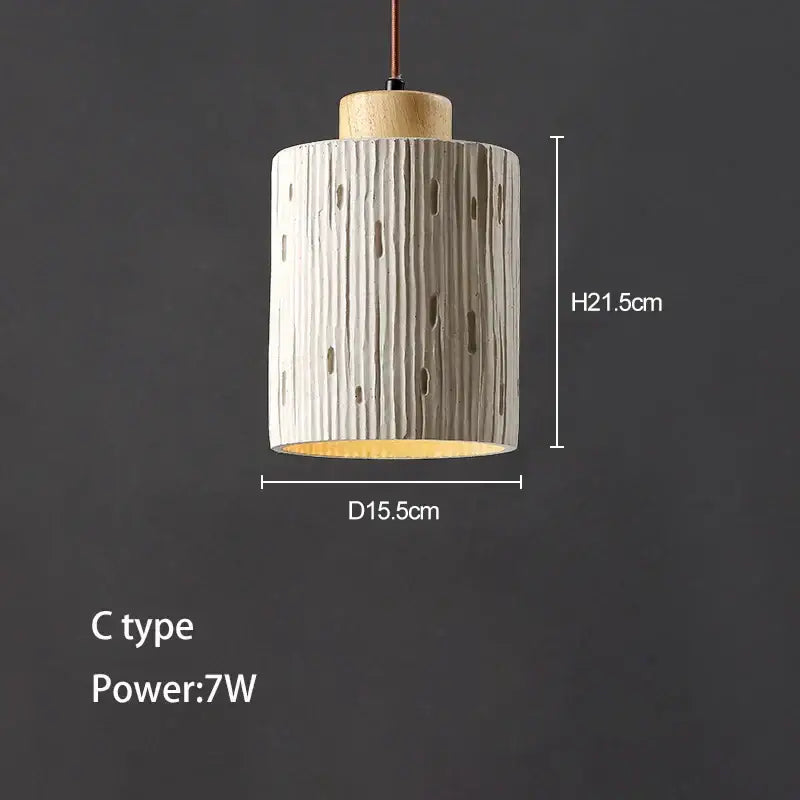 Minimalist petal ceramic pendant chandelier for bedroom